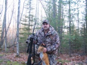 Matt harvested this November red fox with a 22-250 in Northern Michigan