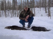 Kurt Harjala with a nice check from his Michigan trapline