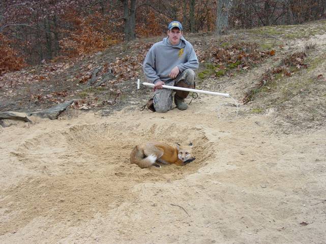 Tyler Havens with his first red fox 2007