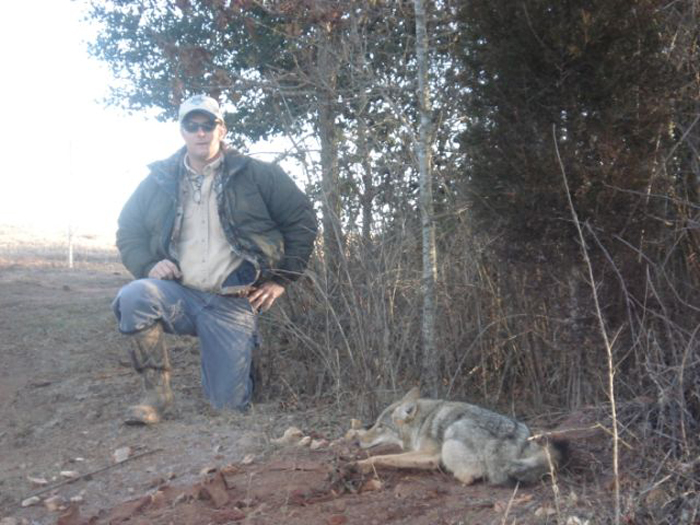 Jeff Prieboy with a dandy South Carolina coyote
