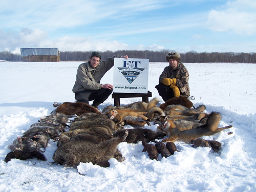 Sweden's Andreas Edin and Goran Flodstrom over for a short visit for some Northern Michigan trapping with F&T