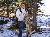 Trent Slagowski with another awesome Wyoming bobcat