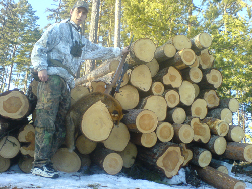 Sweden's Nils Fernquist put a good hit on this red fox