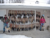Terri Haken has had many successful days in the woods with her Black Mouth Curs.