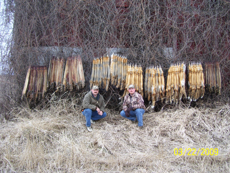 Bruce and Greg Langley with another great catch from the state of Michigan.