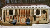 Rich Williams and Scott Wheeler from Pennsylvania with their 2010-2011 season's catch