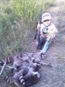 Connor Parsons and his dad, David, had a great time trapping together