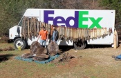 Kyle Smith and his dad, Doug, with a great end of the season picture in Athens, GA