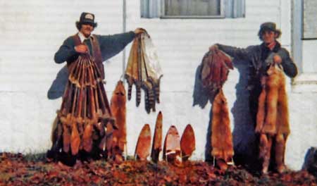 Tom Gray and Craig Danielsen caught a nice mix of fur for the first three weeks of December in North Carolina.