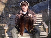Gary Knepper, a school boy trapper turned 70 with a nice days catch on 01-14-2016
