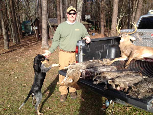 Steve Hemric from Elkin, NC with a nice catch of fur