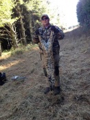Steve Hemric with a nice sized bobcat