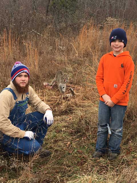 William Robbins and his little brother from Monterey, TN with a nice catch
