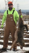 Jonathan Metzger with a nice coyote