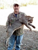 Robert Kearby caught this bobcat on a farm in Warm Springs, Arkansas