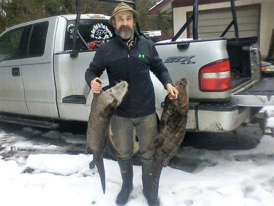 Bobby Hilt in Washington State with a couple of nice critters