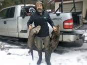 Bobby Hilt in Washington State with a couple of nice critters
