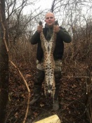 Micah Ballard from Arizona with a nicely spotted bobcat