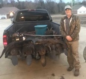 J.P. Moon from Mississippi with a nice catch of water critters