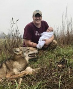 J.P. Moon from Mississippi with a dandy coyote