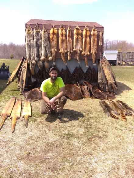 Mike Gilbertson from Clayton, Wisconsin with a nice End of the Line photo