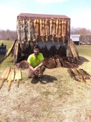 Mike Gilbertson from Clayton, Wisconsin with a nice End of the Line photo