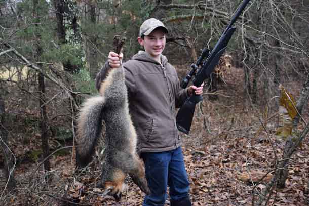 Albert Clonts caught this nice grey fox in November 2019.