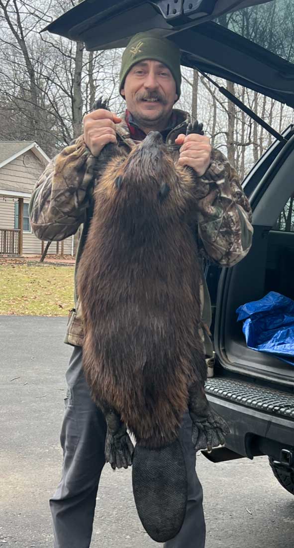 Ed Hartzel from PA with a monster beaver
