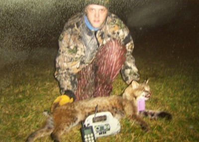 Chris Chabot called in this bobcat within 3 1/2 minutes