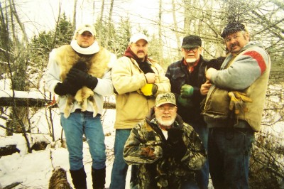 A few Alpena fellas who helped the DNR with their black bear project