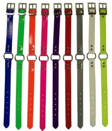 1" Ring In Center Day-Glo Collars