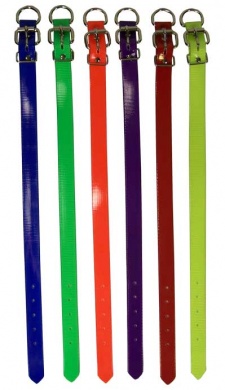 1" Extended D Ring Day-Glo Collars