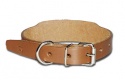 17" Standard D Ring Solid Leather Beagle Collar