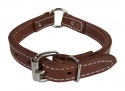 3/4" Ring in Center 2-Ply Leather Collars