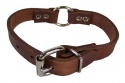 3/4" Ring in Center Solid Leather Collars