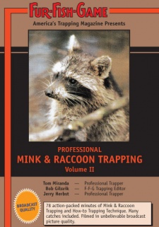 Fur-Fish-Game's "Professional Mink and Raccoon Trapping Vol. II" DVD