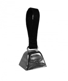 Nickel Plated Dog Bell