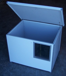 F&T Canine Classics 38"W x 32"D x 30"H Insulated Dog House