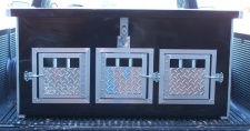 F&T Canine Classics 3-Compartment Beagle Transport Box With Top Storage
