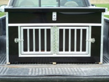 F&T Canine Classics 2-Compartment Transport Box With Top Storage