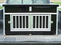 F&T Canine Classics 2-Compartment Transport Box With Top Storage