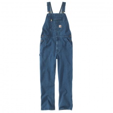 Carhartt Washed Denim Unlined Bib Overalls