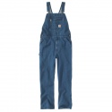Carhartt Washed Denim Unlined Bib Overalls