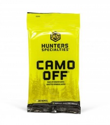 Hunters Specialties Camo-Off Face Paint Wipes