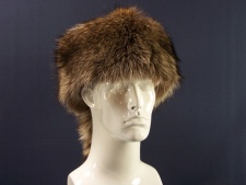 F&T Northern Classics Daniel Boone Style Raccoon Fur Hat