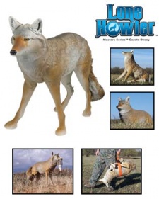 Flambeau Lone Howler Coyote Decoy