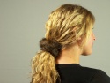 F&T Northern Classics Muskrat Fur Scrunchie