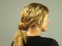 F&T Northern Classics Bobcat Fur Scrunchie