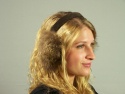 F&T Northern Classics Raccoon Fur Earmuffs
