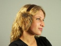 F&T Northern Classics Red Fox Fur Earmuffs